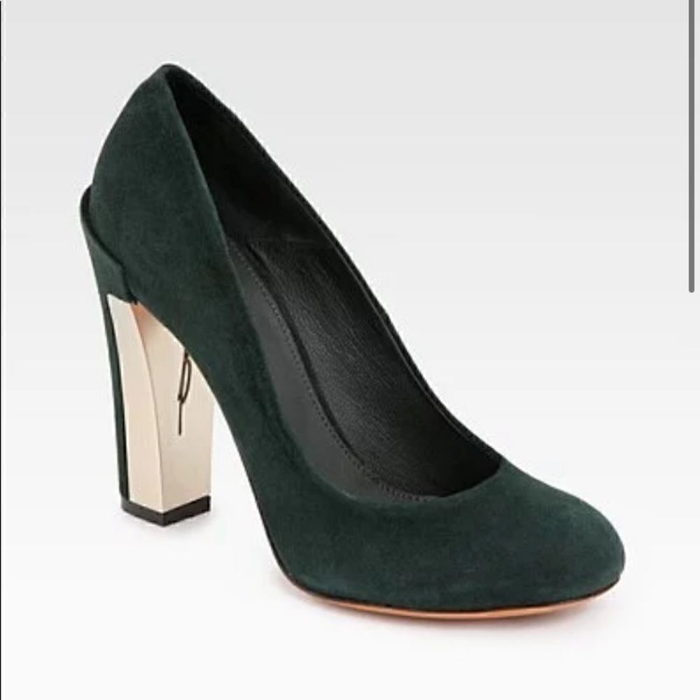 Brian Atwood Suede Pumps  